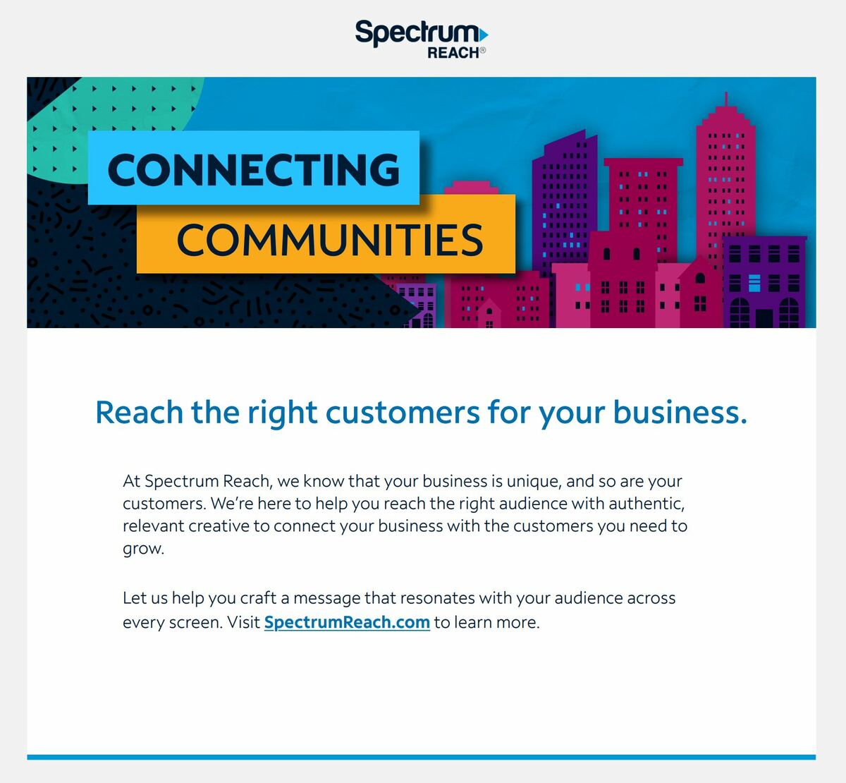 Connecting Communities flyer